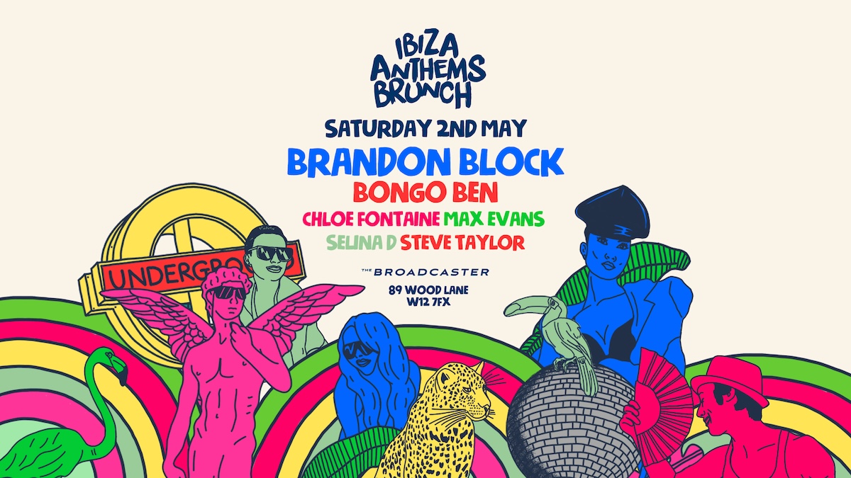Ibiza Anthems Brunch return for summer 2026 in a big way!